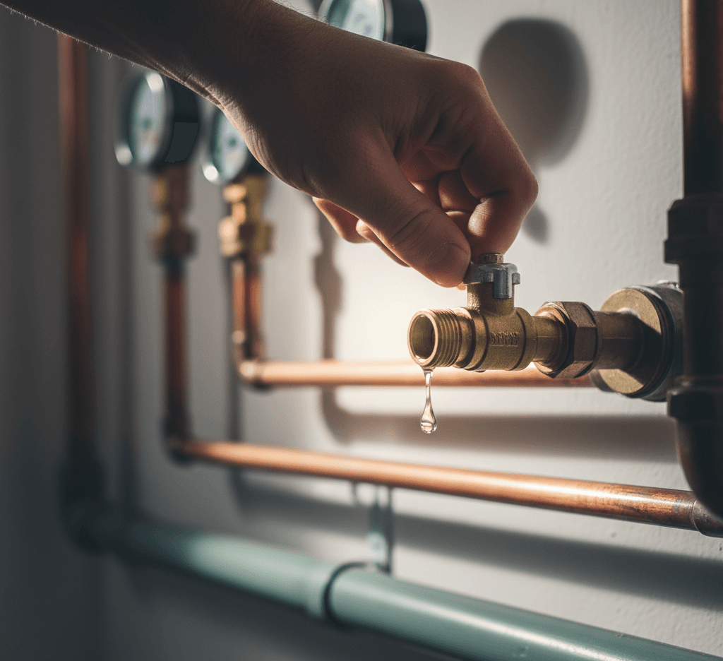 Chiudi l’acqua quando non sei in casa: un gesto semplice che evita danni potenzialmente enormi.